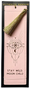 Title: Leatherette Bookmark Moon Child