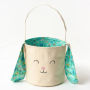 Floral Bunny Easter Basket