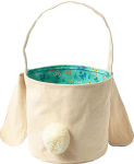 Alternative view 2 of Floral Bunny Easter Basket