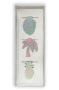 Title: Bookmark Magnetic 3 pc Palm Tree