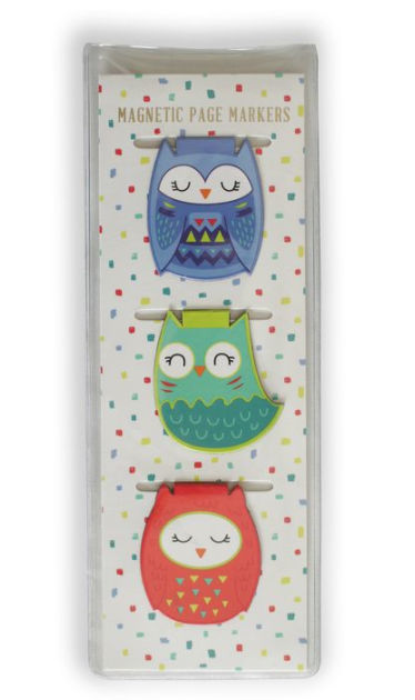 Bookmark Magnetic 3 pc Owls by Oliver Smith & Co | Barnes & Noble®