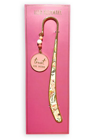 Hook Bookmark With Charm Trust in Him