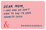 Dear Mom Gift Card