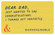 Dear Dad Gift Card