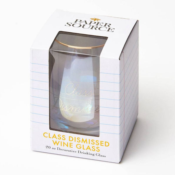 Class Dismissed Wine Glass (Exclusive)