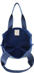 Alternative view 3 of A Bag of Books Tote, 100% Cotton Blue Canvas