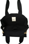 Alternative view 3 of Black Ampersand Membership Tote, 100% Cotton
