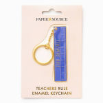 Alternative view 2 of Teachers Rule Enamel Keychain