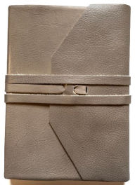 Title: Gray Wrap Leather Journal