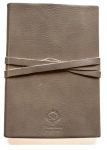 Alternative view 2 of Gray Wrap Leather Journal