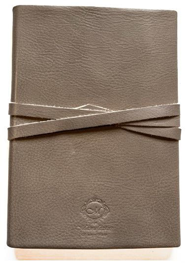 Gray Wrap Leather Journal