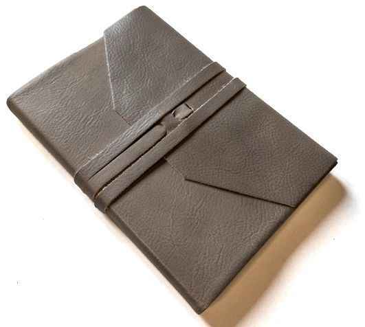 Gray Wrap Leather Journal