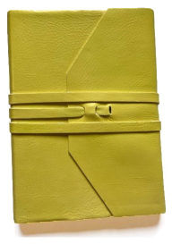 Title: Lime Wrap Leather Journal