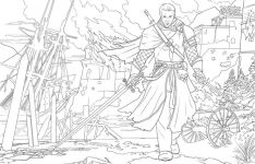 Alternative view 2 of Assassin's Creed: The Official Coloring Book