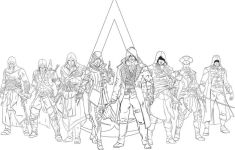 Alternative view 9 of Assassin's Creed: The Official Coloring Book