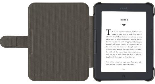 NOOK GlowLight 4 and 4e Cover in Red Rose