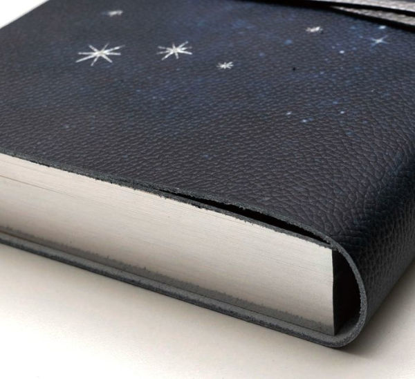 Leather Journal Journal w/ Lace - Constellation by DIARPELL SPA