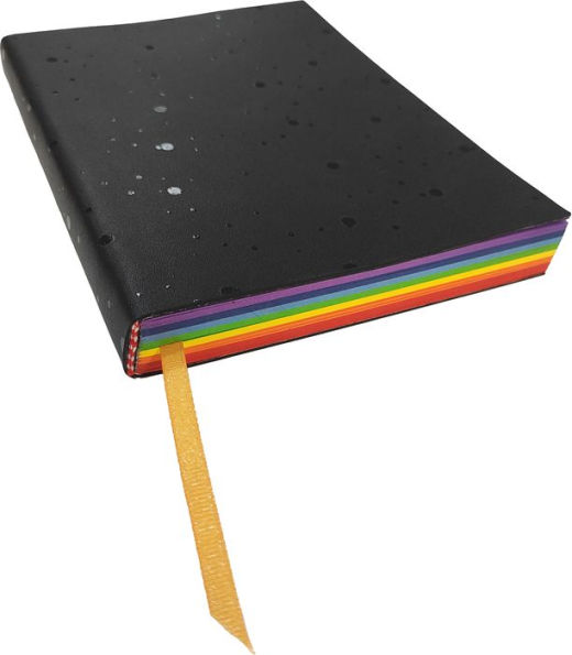 Rainbow Leather Color Paper Journal