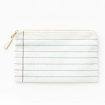 College Ruled Pencil Pouch (Exclusive)