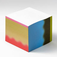 Title: Wavy Colorblock Chunky Sticky Notes