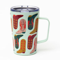 Title: Cowgirl Boots Travel Coffee Mug