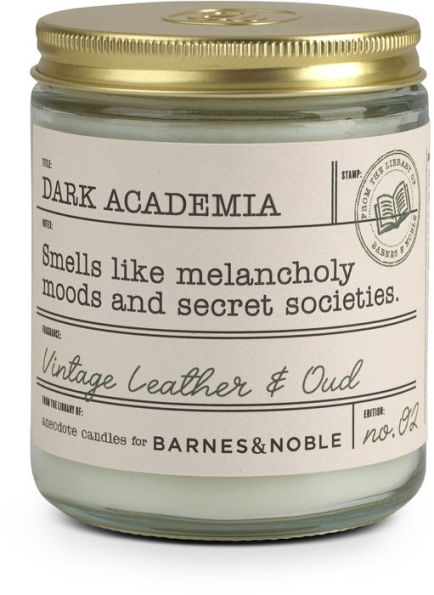 Dark Academia Candle
