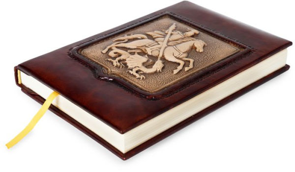 St. George Embossed Leather Journal