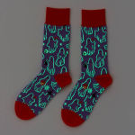 Alternative view 2 of Glow In The Dark Ghost Socks