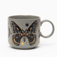 Title: Spooky Moth Mug