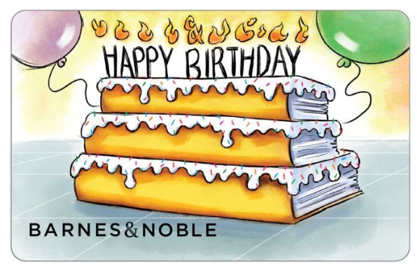 Happy Birthday Book Cake