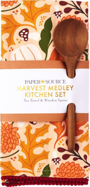 Harvest Tea Towel & Spoon