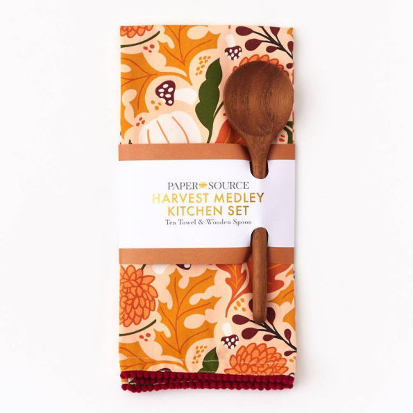 Harvest Tea Towel & Spoon