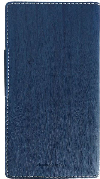 Bookbinders Design - Carnet en cuir avec inlay agenda 2024, Navy