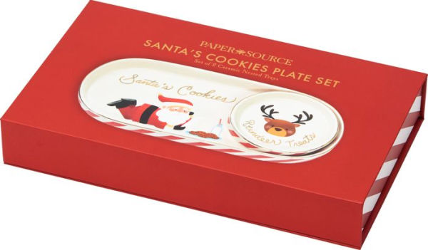Santa's Cookies Nesting Plate Set (Exclusive)