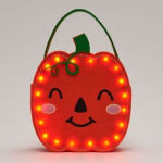 Alternative view 5 of Mini Pumpkin Light Up Tote