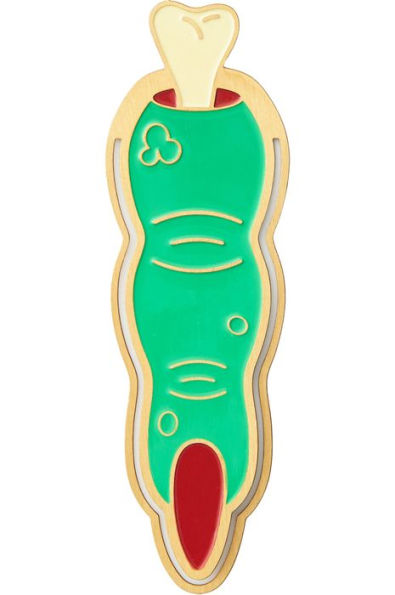 Witch Finger Brass Bookmark