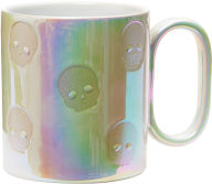 Title: Iridescent Skull Mug