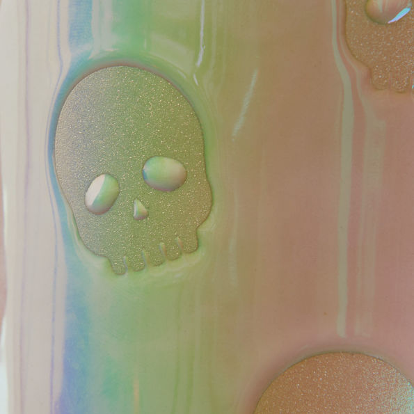Iridescent Skull Mug