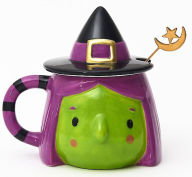 Witch Ceramic Lidded Mug