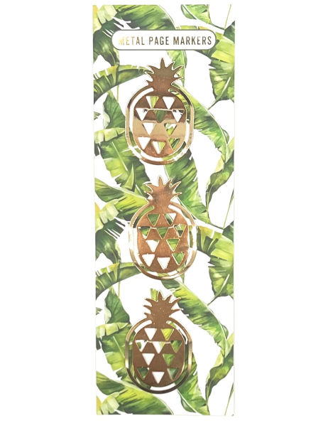 S3 Metal Pineapple Bookmarks