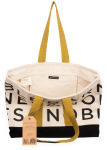 Alternative view 2 of Barnes & Noble Repeat Deluxe Tote, 100% Organic Cotton Canvas with zipper opening