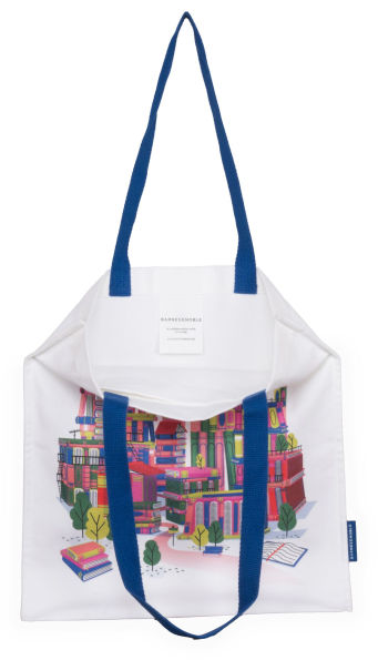 Book City Tote, 100% Organic Cotton Canvas