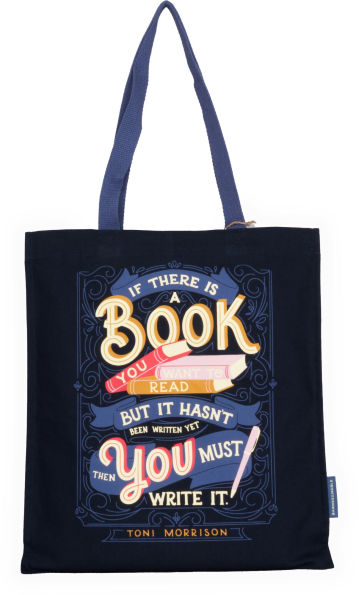 Toni Morrison Quote Tote, 100% Organic Cotton Canvas