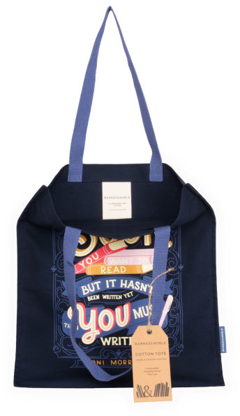 Toni Morrison Quote Tote, 100% Organic Cotton Canvas