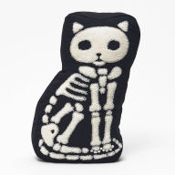 Title: Cat Skeleton Pillow