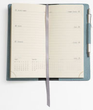 Title: 2025 Pocket Weekly Planner Avio Pebble Leather