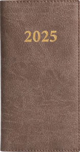 Title: 2025 Pocket Weekly Planner Charme Brown