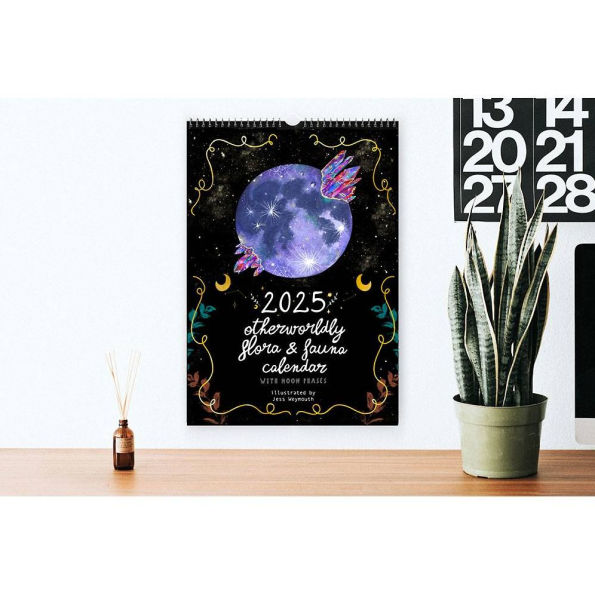 2025 Otherworldly Flora & Fauna Calendar by Jess Weymouth