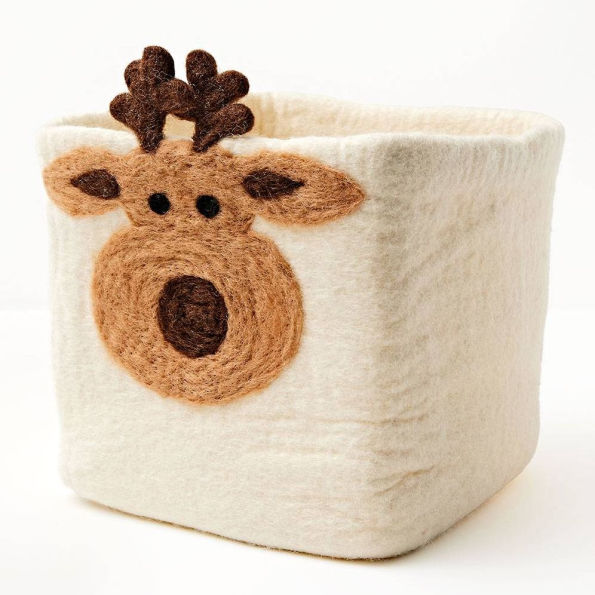 Reindeer Storage Basket