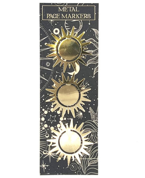 S3 Metal Sun Bookmarks
